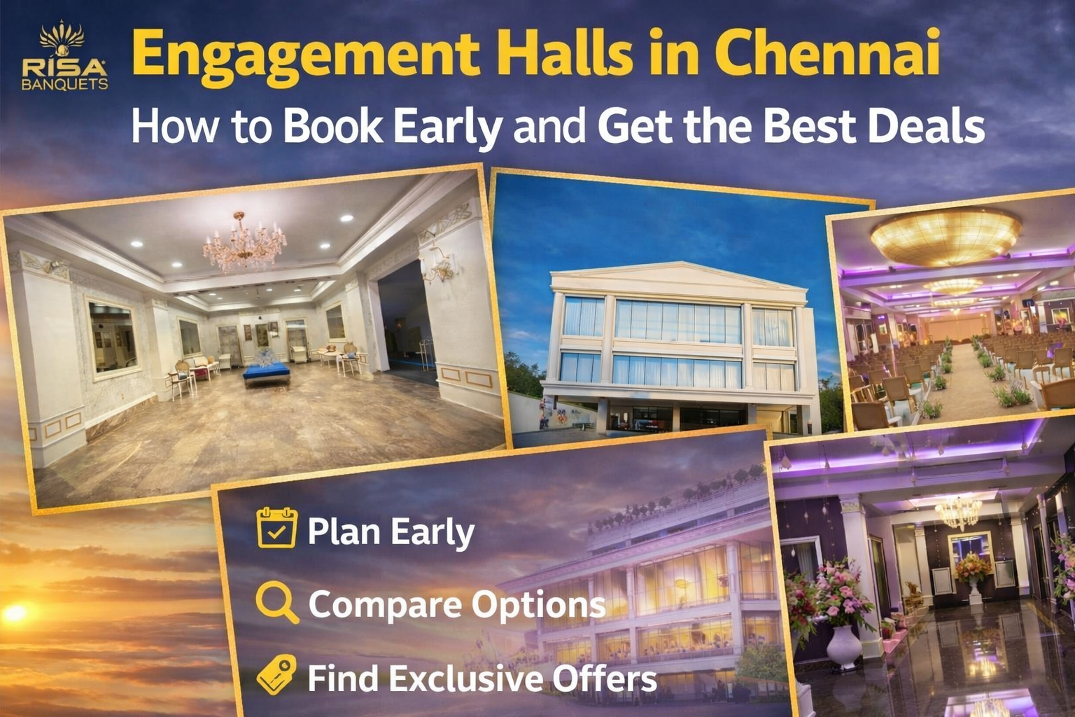 Engagement halls in Chennai
