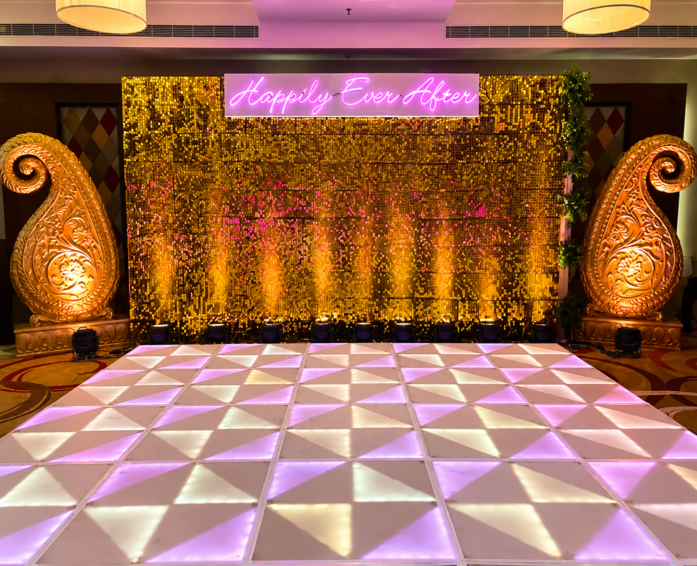 Photo stage decor 